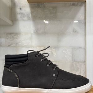 Call It Spring By ALDO Mens Casual Ankle Shoes Lace Up Charcoal Grey White US 12